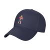 Adjustable Strong Pigs Baseball Caps for Men Women Hat Truck Driver Hats Funny Baseball Cap Navy Blue view 1