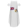 Women's Dresses Dress British Antarctic Territory Flag Casual Fashion Summer Dresses L view 2