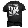 Ymosrh Shirts for Men, Graphic Tees Print T Shirts Round Neck Summer Short Sleeve Tee Tops Workout Shirts Men Casual Blank Shirts Mens Tshirts Fashion T-2024 T Shirts Workout (L, Black) view 1