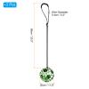 PATIKIL Soccer Kick Net, 2 Pack Soccer Return Throw Training Net Solo Juggling Net Training Aid Equipment for Youth Adults Kicking Practice Fits Ball Size 3, 4, 5, Green view 2