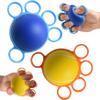 Squeeze Balls for Hand Therapy 2Pcs 10lb/25lb PU 2.8in Hand Exercise Balls with Silicone Grip Stress Relief Grip Strengthening Hand Exerciser for Elderly Squeeze Balls for Hand Therapy view 2