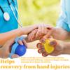 Squeeze Balls for Hand Therapy 2Pcs 10lb/25lb PU 2.8in Hand Exercise Balls with Silicone Grip Stress Relief Grip Strengthening Hand Exerciser for Elderly Squeeze Balls for Hand Therapy view 3