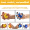 Squeeze Balls for Hand Therapy 2Pcs 10lb/25lb PU 2.8in Hand Exercise Balls with Silicone Grip Stress Relief Grip Strengthening Hand Exerciser for Elderly Squeeze Balls for Hand Therapy view 4