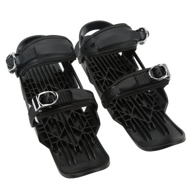 Outdoor Ski Shoes for Forest Trails, Easy Control, Mini Snowboard Boots with Adjustable Binding, Portable Design, for Country Skiing, Roller Skating, Gifts for Family