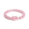 Cat Bracelets for Women,Money Attraction,Black Obsidian,Cat Gifts view 1
