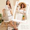 EIMMBD Crochet Bags for Women Beach Totes Bags Aesthetic Summer Tote Shoulder Hippie Bag Knit Bag(Khaki) view 3