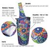 Yoga Mat Bag with Large Side Pocket & Zipper Pocket Long Tote Fit Most Size Mats - Holds More Yoga Accessories view 2