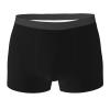 Rtsaiuoi Custom Underwear with Face Personalized for Men Husband Boxer Briefs with Photo Gifts for Him, Black, S view 1