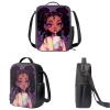 ZUXONGSY African Backpack and Lunch Bag Set for Girls 8-10/10-12 Afro Black Bookbag Lunch Bag Magic Kids School Bag Lunchbag Pencil Box view 4