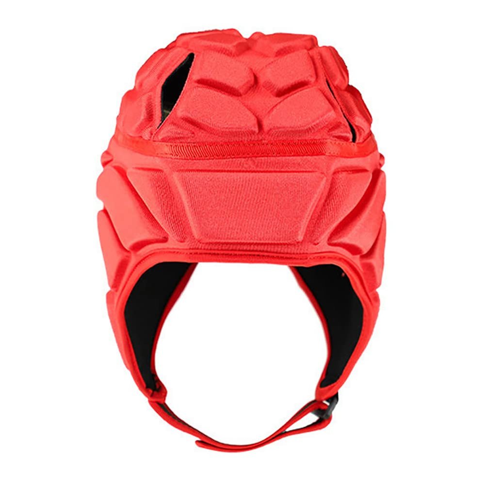 Hovershoes Soft Shell Flag Football Helmet 7v7 Rugby Helmet Scrum Cap Soccer Padded Headgear Adjustable Head Protector for Kids Youth Boys Girls Adults Men Women