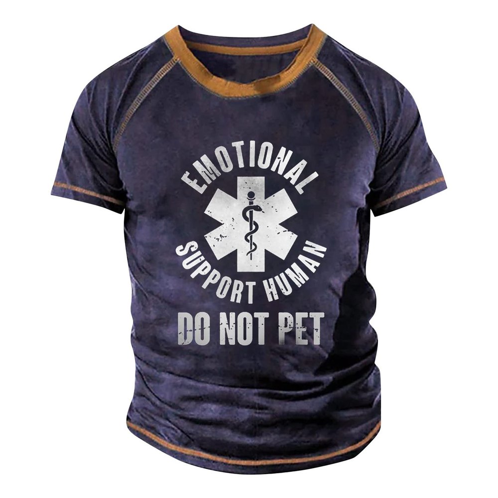 Ymosrh T Shirts for Men Fashion Casual, Letter Graphic Print Shirts Summer Casual Short Sleeve Tee Shirts Tees Mens Big and Tall T Shirts Novelty T Short Work T Shirts Casual Shirts (6XL, Purple)