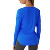 SG Edge Women's V-Neck UPF 50+ Long Sleeve Swim Rash Guard Shirt Quick Dry Lightweight Moisture Wicking view 3