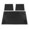 PIT66 Front Seat Covers Compatible with Club Car DS 1982-2000 Golf Carts DS Leather 3 PCS Black view 1