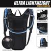 Hydration Backpack Pack with 2L Water Bladder Rave Essentials Lightweight Bag for Hiking, Running Vest, Music Festival for Men Women (Flash) view 3