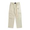 JEsilunmaMY Men's Drawstring Casual Cargo Pants Multi-Pocket Fashion Street Long Pants Relaxed Fit Straight Leg Trousers (Apricot,Medium) view 1