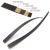 HANDBAIGE Replacement Longbow Limbs for 60'' Black Hunter Bow Riser 20-60lbs Archery Hunting Longbow Limb with Hard Maple (25LBS) view 3