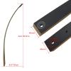 HANDBAIGE Replacement Longbow Limbs for 60'' Black Hunter Bow Riser 20-60lbs Archery Hunting Longbow Limb with Hard Maple (25LBS) view 4