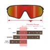 ER00 Youth Baseball Shield Polarized Sunglasses Teens Kids Boys Girls Women 1206 Cycling Softball Lightweight Sports Shades Padel Beach Tennis view 3