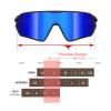 ER00 Youth Baseball Shield Polarized Glasses Teens Kids Boys Girls Women UV400 1206 Cycling Softball Lightweight Sports Shades Padel Beach Tennis view 3