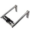 Dock Swim Step Ladder 2 Steps Drop Down Telescoping Boat Ladder, Stainless Steel Portable Swim Step Ladder, Fishing Boat/Dock/Pontoon Ladder, Over Platform Mounting view 1