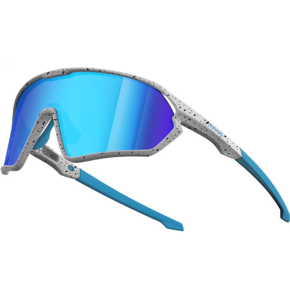 ER00 1206 Youth Baseball Shield Polarized Sunglasses Teens Kids Boys Girls Age 6-8 10-12 12-14 Cycling Softball Lightweight Sports Shades Padel Beach Tennis