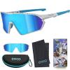 ER00 1206 Youth Baseball Shield Polarized Sunglasses Teens Kids Boys Girls Age 6-8 10-12 12-14 Cycling Softball Lightweight Sports Shades Padel Beach Tennis view 2