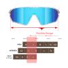 ER00 1206 Youth Baseball Shield Polarized Sunglasses Teens Kids Boys Girls Age 6-8 10-12 12-14 Cycling Softball Lightweight Sports Shades Padel Beach Tennis view 4
