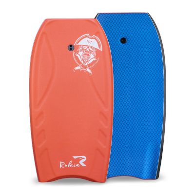 Rokia R Bodyboard 42 Inch Premium EPP Core Body Board for Beach with Durable XPE Cover Reinforced Reticular Structure Board Great Surfing for Teens and Adult Include Leash