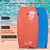 Rokia R Bodyboard 42 Inch Premium EPP Core Body Board for Beach with Durable XPE Cover Reinforced Reticular Structure Board Great Surfing for Teens and Adult Include Leash view 4