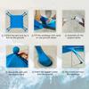 Hylastar Beach Tent, UPF50+ Protection, 10 x 10ft Camping Sun Shelter with 8 Sandbags, Sand Shovel, Pegs, and Stability Poles-Ideal for Fishing, Backyard Fun & Picnics Shelters (Blue) view 4