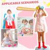 ELUTONG 12 Pairs Toddler Girls Grip Socks Baby Cartoon Non Skid Crew Socks For 0-1/1-3/3-5/5-7Years Babies Infants Toddlers Kids Gifts view 4
