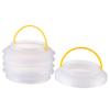Portable Folding Water Bucket 2L Plastic 2 Pack for Traveling Fishing view 1