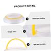 Portable Folding Water Bucket 2L Plastic 2 Pack for Traveling Fishing view 3
