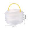 Portable Folding Water Bucket 2L Plastic 2 Pack for Traveling Fishing view 4
