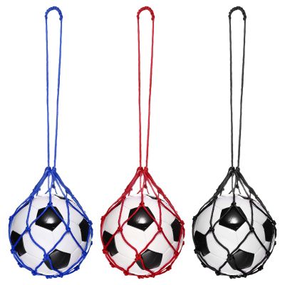 PATIKIL Solo Soccer Kick Net, 3 Pack Soccer Return Throw Training Net Football Training Aid Control Skills for Youth Adult Kicking Practice for 3, 4, 5 Ball Size, Yellow, Black, Red
