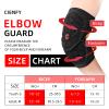 Cienfy Batter's Forearm Elbow Guards for Baseball and Softball, Elbow Pads for Youth and Adult (Black Youth-S) view 2