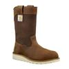 Carhartt Men's 10" Waterproof Steel Toe Wellington Wedge Boot, Brown - 10.5M view 2