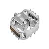 MKS (Mikashima Seisakusho) Pedal FD-7 Wide Silver view 2