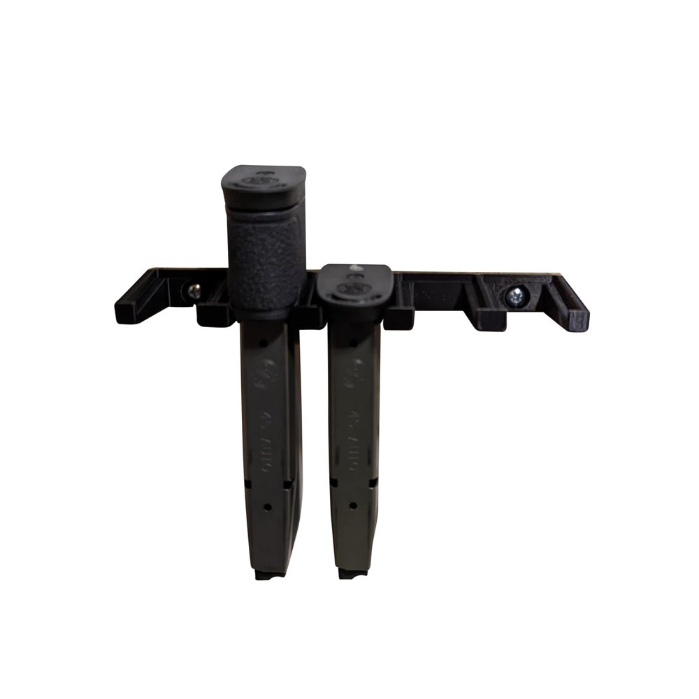 Hammy3DPrints Mount for S&W M&P 45 Mags - Wall | Magazine Holder Storage Rack (5 Mag)