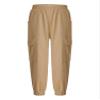 Miutii Kids Boys Cargo Joggers Pants Elastic Waist Jogging Hiking Camping Athletic Pants Casual Trousers Sweatpants Khaki 12 Years view 2
