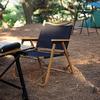 Comfortable Folding Chairs Garden Camping Folding Chair Foldable Chair Outdoor Portable Ultralight Outdoor Picnic Fishing Camping Metal Folding Chairs 52X52.5X78cm/20.5X20.7X30.7 Inch Black (Black) view 3