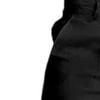 JEsilunmaMY Men's Flat-Front Comfort Casual Pants Relaxed Fit Straight Linen Pants Solid Color Work Pants Loose Trousers (Black,Medium) view 3