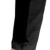 JEsilunmaMY Men's Flat-Front Comfort Casual Pants Relaxed Fit Straight Linen Pants Solid Color Work Pants Loose Trousers (Black,Medium) view 4