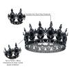 YOUlDIANZI Queen Crown Rhinestone Wedding Crowns and Tiaras for Women Costume Party Hair Accessories Princess Birthday Crown Crystal Bridal Crowns view 4