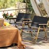 Comfortable Outdoor Folding Chairs Portable Travel Chair Ultralight Outdoor Picnic Fishing Camping Folding Chairs for Camping Fishing Picnic Travel and Hiking 52X43x62cm/20.5X16.9X24.4 Inch view 4
