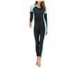 Dressnu Wetsuit Long Sleeve One Piece Women's Slim Surfing Snorkeling Suit Jellyfish Black XL view 1