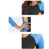 Dressnu Wetsuit Long Sleeve One Piece Women's Slim Surfing Snorkeling Suit Jellyfish Black XL view 3
