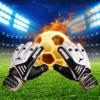 haozaikeji Adult Soccer Gloves Men Football Player Boy Soccer Training Gloves Adjustable Sport Hand Protector (Black) view 2