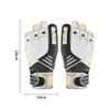 haozaikeji Adult Soccer Gloves Men Football Player Boy Soccer Training Gloves Adjustable Sport Hand Protector (Black) view 4