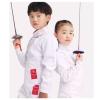 HXYhydrypd Fencing Jacket, 350N, Children Adult Fencing Equipment Protective Suit, Foil/Epee/Sabre Fencing Suit (Color : Right Hand, Size : 46#) view 2
